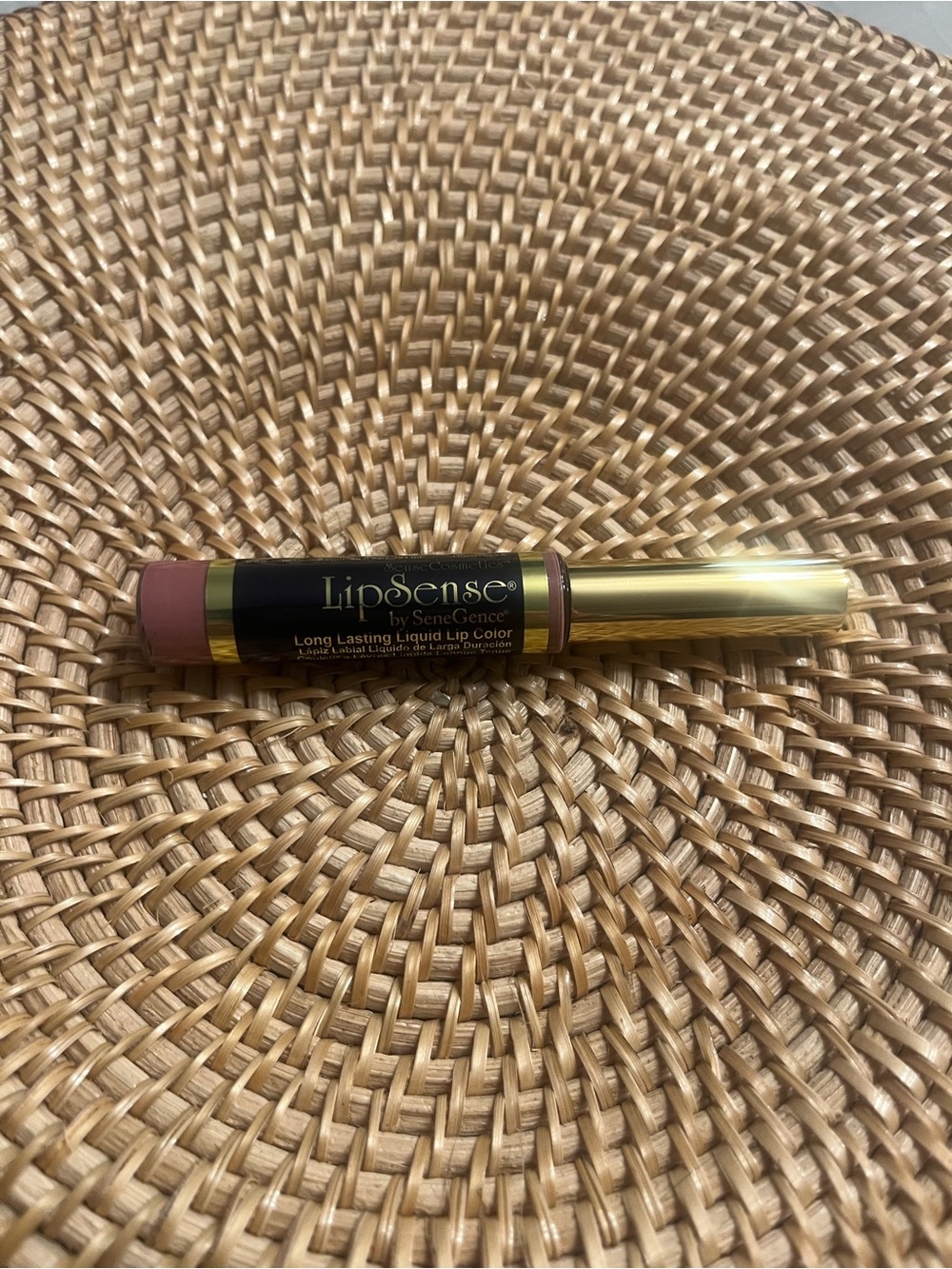 LipSense Long-Lasting Liquid Lip Color — Mauve Pink Shade Goddess
